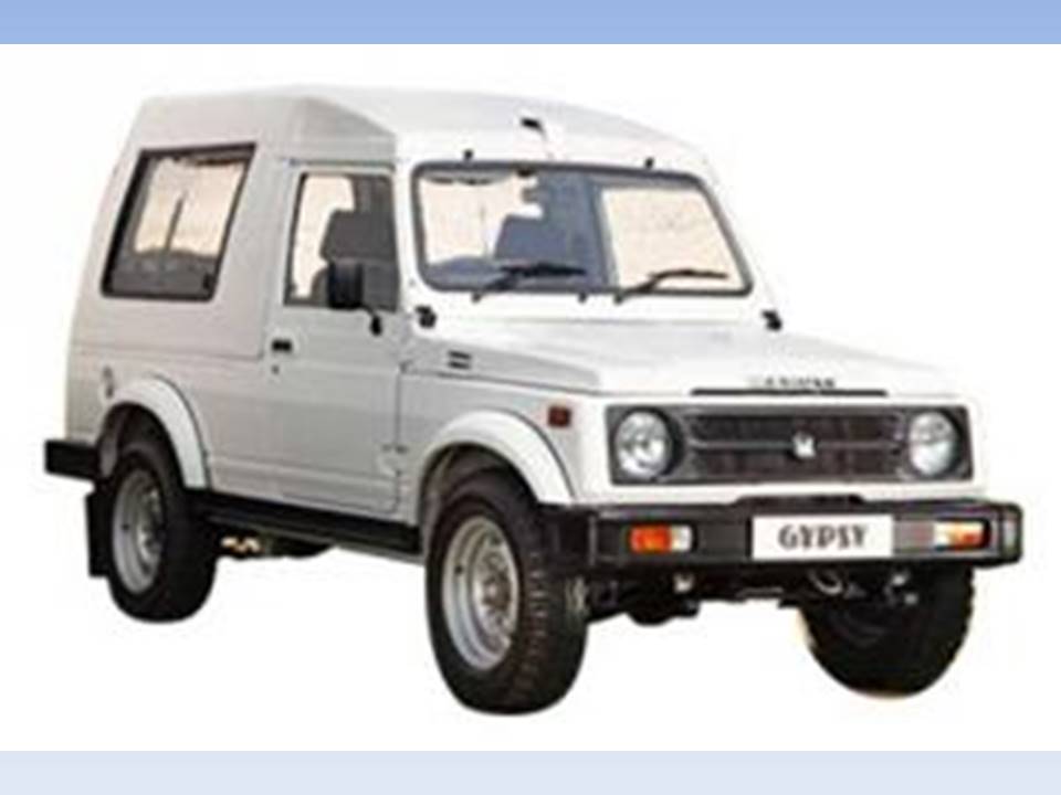 GYPSY MARUTI  REAR RIGHT